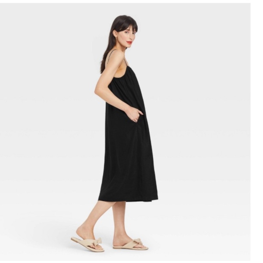 New Day Easy Linen tank Dress size M